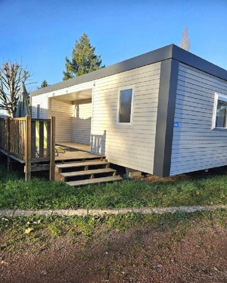 Camping De Charlieu - Mobile Home Exterior photo